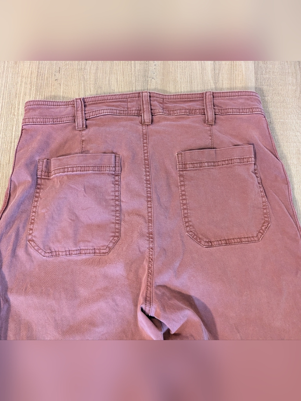 Anthropologie Tencel Blend Cropped Joggers Soft Utility Pants - Picture 8 of 11